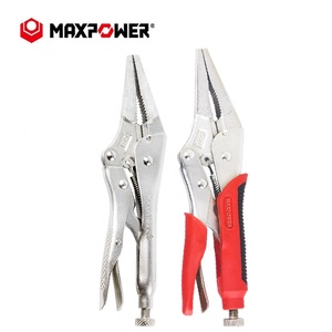 Kìm bấm kẹp chuyên nghiệp Maxpower 9 inch CRV Visegrip mũi dài có tay cầm - Product Image 1