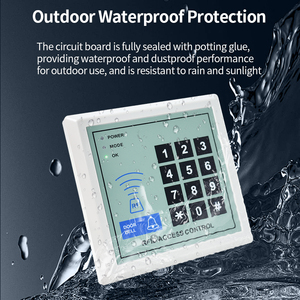 공장 직영 야외 방수 카드 리더기 비밀번호 출입 통제 스마트 출석 관리 <span class=keywords><strong>RFID</strong></span> 출입 통제 - Product Image 3