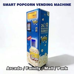 Máquina de Palomitas de Maíz Comercial Eléctrica de Alta Capacidad, Equipo Automático de Acero Inoxidable para Preparar Palomitas de Maíz - Product Image 1