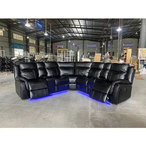 2024 Best Seller Furnishings Fabric Sofa Set Recliner Home Furniture 321 Seaters Sofa recliner Chair Beautiful Design