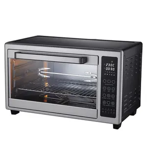 45L 1800W Posida Digital Touch Control Household Electric Oven With Rotisserie And Convection