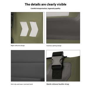 Nhà Máy Bán Hàng Trực Tiếp Công Suất Lớn PVC Ngoài Trời Cưỡi Bên Túi Du Lịch Không Thấm Nước Lạc Đà Túi Nhanh Chóng giải nén Mở Thư Đóng Cửa - Product Image 4