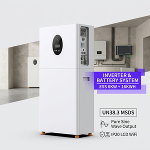 Off Grid Solar <b>Energy</b> <b>Storage</b> <b>System</b> 6KW 16KWH Integrated Battery Cabinet With 9000W PV Input and Pure Sine Wave NEHC0025 Off Gr - Product Image 1