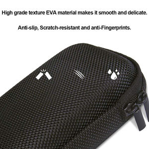 Estuche rígido portátil de EVA, estuche de transporte de viaje con carcasa protectora Hootek con doble cremallera para accesorios portátiles - Product Image 6
