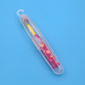 Kinder Zahnbürste transparente Schachtel PP Halter faltbarer Hülle Wandern tragbare Schachtel professionelle Fabrik GMP820 Prüfung bestand - Product Image 2