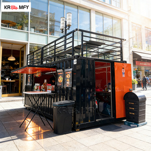Premium Container Modular Street Food Restaurant Bar Mobile Kitchen Trailer - Product Image 3