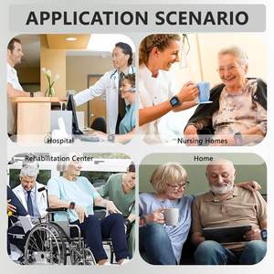 Sistema de Llamada Inalámbrico Electrónico, Pulsera de Emergencia para Personas Mayores con 1 Receptor de Reloj + 1 Botón de Llamada para Ancianos, Familia, Hogar - Product Image 2