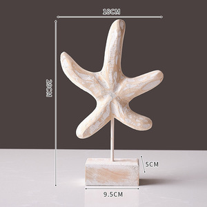 Decoración para el Hogar de Estilo Mediterráneo, Adornos de Estrella de Mar, Caballito de Mar y <span class=keywords><strong>Caracol</strong></span> Marino para Sala de Estar, Mueble para Vinos, Decoración de Restaurante con Temática Oceánica - Product Image 5