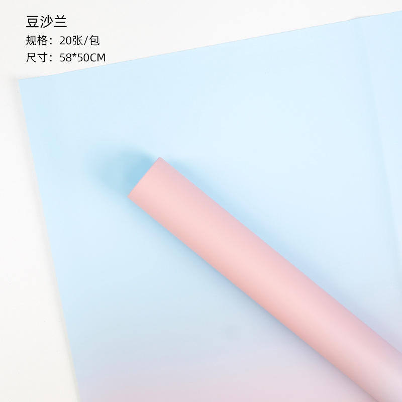 Salade de haricots bleus