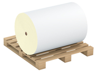 JINYA 70g Rouleau de papier d'étiquettes thermiques directes à trois protections pour basses températures, adhésif en caoutchouc, pour aliments surgelés et stockage frigorifique, personnalisable