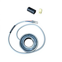 Capteur de vitesse de moteur AC avec roulement NSK 6206V, roulement d'encodeur BMB-6206/064S2/EA502A, 4 fils, 2 canaux d'impulsions
