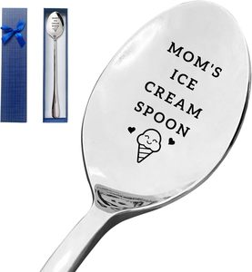 Cucchiaio in Acciaio Inossidabile con Incisione Personalizzata per Nonni, Babysitter, San Valentino - Product Image 6