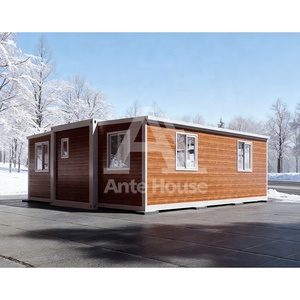 折りたたみ式3ベッドルーム40フィートプレハブ住宅20フィートカスタマイズコンテナホームリビングキャビン - Product Image 2