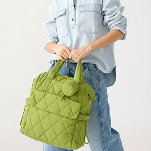 <span class=keywords><strong>Sac</strong></span> à dos matelassé personnalisé pour maman, grande capacité, <span class=keywords><strong>sac</strong></span> à couches de maternité multi-poches, <span class=keywords><strong>sac</strong></span> à langer portable pour voyage et extérieur - Product Image 3