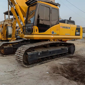 Excavatrice hydraulique Komatsu PC360 d'occasion avec moteur Isuzu Machines de terrassement lourd pour projets de construction - Product Image 2