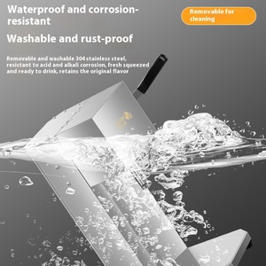 Presse-agrumes multifonctionnel entièrement automatique Machine à <span class=keywords><strong>jus</strong></span> fraîchement pressée commerciale pour usage domestique <span class=keywords><strong>Jus</strong></span> de fruits et légumes ménagers - Product Image 3