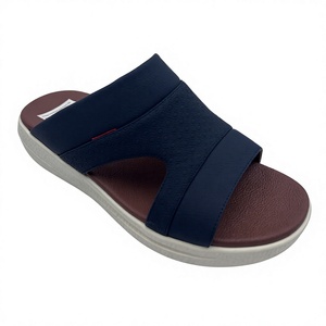 <span class=keywords><strong>Sandalias</strong></span> Personalizadas para <span class=keywords><strong>Hombre</strong></span> con Punta Abierta y <span class=keywords><strong>Hebilla</strong></span> Ajustable, con Parte Superior <span class=keywords><strong>de</strong></span> PU Transpirable, para Uso Casual Islámico en Arabia Saudita, Golfo y GCC - Product Image 1