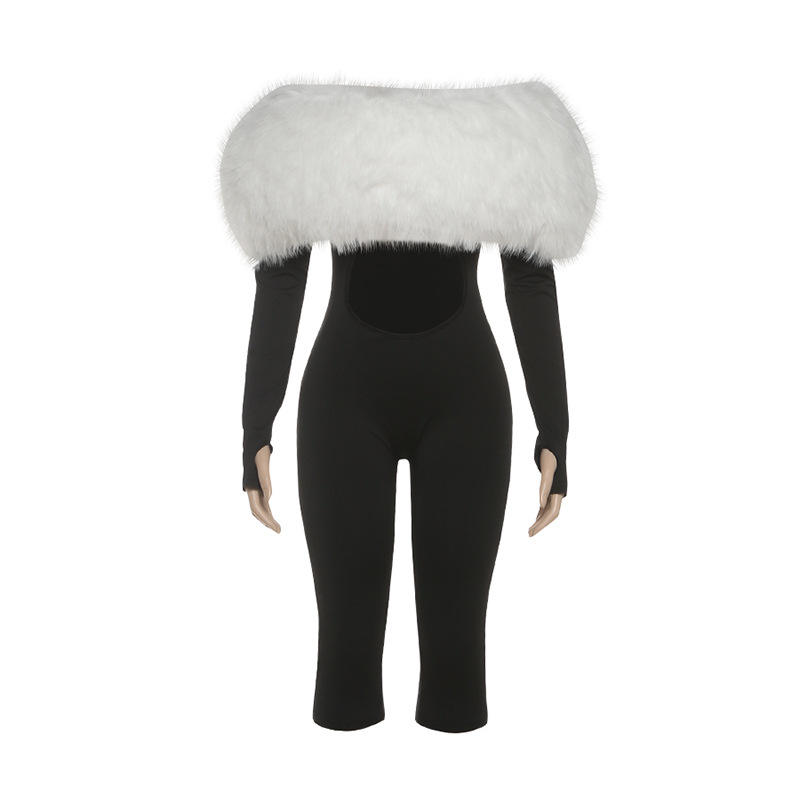 Z922JP02  Black cropped pants