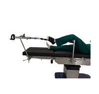 Système de traction manuel réglable pour cheville, pour table d'opération avec pince universelle
