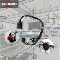 Kabel Video Aygo 28 Pin Otomotif PVC Kustom OEM Wire Harness E00044 dengan RCA untuk Mobil