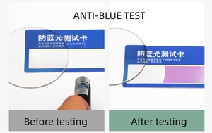 L. Jin 1,67 1,74 Blue Cue <span class=keywords><strong>Lens</strong></span> UV420 Filtro de bloque de luz azul Anti-Reflex Blue Shmc EMI AR Lentes ópticas asféricas recubiertas