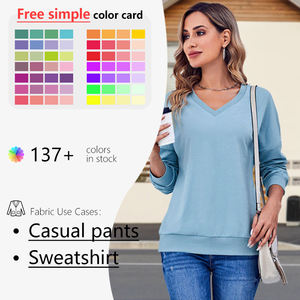 <span class=keywords><strong>Tissu</strong></span> <span class=keywords><strong>éponge</strong></span> classique 300gsm 10% coton 90% polyester CVC Textile à capuche pour vêtements par <span class=keywords><strong>fabricant</strong></span> de <span class=keywords><strong>tissu</strong></span> chinois - Product Image 4