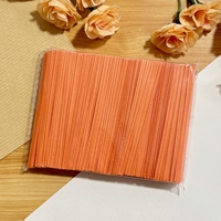 Alambre de Papel Kraft con Alambre de Hierro Interior Resistente, en Varios Tamaños, Embalaje Mixto, Venta al por Mayor de Fábrica, para Bolsas de Regalo, Dulces y Pan