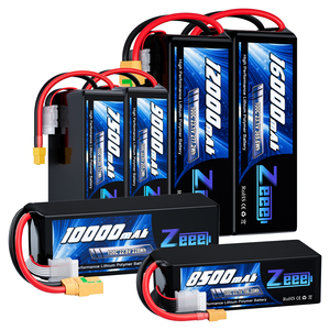 ZEEE ドローンバッテリー HV 高電圧 高エネルギー密度 6S 22.8V 9000mAh 100C FPV <span class=keywords><strong>Lipo</strong></span> バッテリー（FPVレーシング＆産業用ドローン向け） - Product Image 1