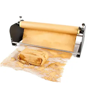 Kraft Wrapping Packaging Manual Herstellung von Maschinen schutz papier kissen Honeycomb Wrap Dispenser