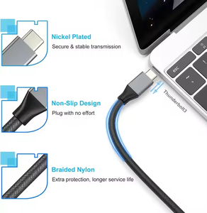 Câble BENFEI USB C vers <span class=keywords><strong>HDMI</strong></span> 1,8 mètre 4K60Hz Coque en aluminium Nylon tressé <span class=keywords><strong>Thunderbolt</strong></span> Type C vers <span class=keywords><strong>HDMI</strong></span> - Product Image 6
