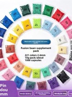 Kit de perles de puzzle en EVA, Fusion Mard, même couleur, numéro 26 mm, fait main, DIY, 221 couleurs, recharge complète de 10 g, unisexe, 14 ans et plus