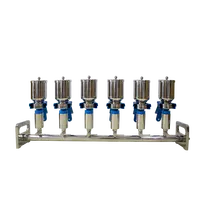 Vacuum Filtration Manifolds Vacuum Filtration Lab 6-branch Holder Funnel Vacuum Manifolds Filtration With Vacuum Pump