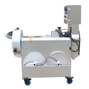 Máquina trituradora de zanahorias para cortar verduras de acero inoxidable para tiendas de verduras y plantas procesadoras de alimentos - Product Image 5