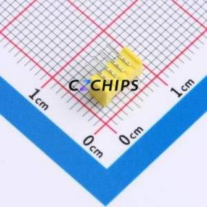 BX-MX1.25-4PWZ-Y Wire-to-Board Pin Header Bent Lead Through Hole,P=1.25mm 1x4P 1.25mm Right Angle Insert PicoBlade (MX 1.25) - Product Image 2