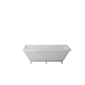 Baignoire en acrylique contemporaine, durable, renforcée, encastrable, facile à installer dans la salle de bain - Product Image 3