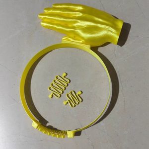 Visera de Mano Novedosa, Divertida Gorra con Protección Solar en Forma de Palma para Fiestas en la Playa y Festivales, Sombrero de Disfraz de Verano Ajustable Unisex - Product Image 4