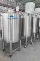 Réservoirs de Fermentation et de Stockage en Acier Inoxydable pour Brasseries et Usines de Boissons avec Engrenages