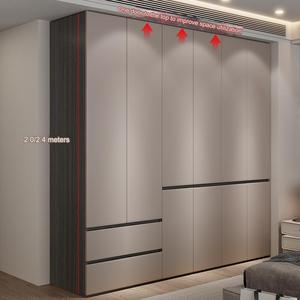 Personalizado moderno de lujo blanco tablero de partículas de madera armario extensible para sala de estar dormitorio convertible para - Product Image 5