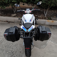 Vente chaude moto de course 250CC VSK 400CC refroidissement par eau 4 temps démarrage électrique 92 # avec boîtes latérales S7 silencieux avec ABS CBS