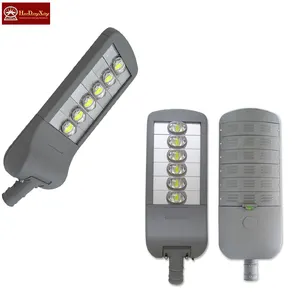 Lampu Jalan LED 100W hingga 300W, lampu jalan luar ruangan dengan modul aluminium Chip Cob IP66 untuk kebun catu daya AC