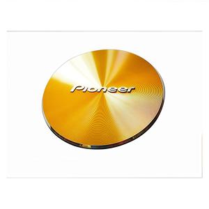 Etiqueta Decorativa de Aluminio con Patrón de CD de Forma Especial, Corte CNC Antiguo Personalizado Profesional para Auriculares de Audio - Product Image 6