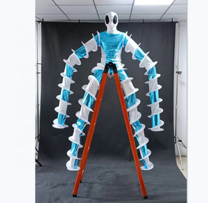 Promeneur sur échasses Park Paradise Carnival <span class=keywords><strong>Festival</strong></span> Célébrez Prom Stage Party Show Wear Femmes Dancer Show Club Dress - Product Image 1