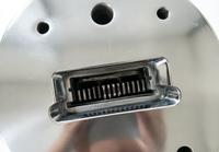 Matrice d'extrusion à bande longue pour profil de dissipateur thermique en aluminium pour LED haute puissance/inverseur, moule de radiateur personnalisé, modèle Huayi 53