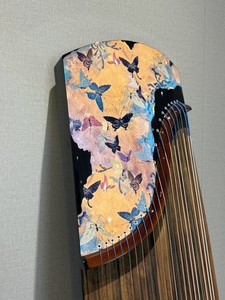 Guzheng Estándar con Diseño de Cien Mariposas, Venta Directa de Fábrica al Por Mayor, para Uso Profesional y Pruebas, Tono Estable - Product Image 4