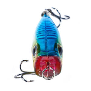 Esca da Pesca Artificiale Galleggiante all'Ingrosso, 4CM 3.3G, Occhi 3D, Esca Rigida Popper per Pesca in Superficie - Product Image 4