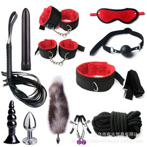 Nuevo conjunto erótico y sensual, conjunto de bondage de felpa, conjunto de 12 piezas, juguetes sexuales para adultos, juguetes alternativos. - Product Image 1