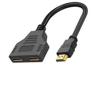 Divisor de Cable <span class=keywords><strong>HDMI</strong></span> 1080P, Adaptador de Cable Divisor en <span class=keywords><strong>Y</strong></span> de 2 Puertos, 1 Entrada <span class=keywords><strong>y</strong></span> 2 Salidas, para TV LCD, PS3, Compatible con <span class=keywords><strong>HDMI</strong></span> - Product Image 2