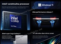 Ordinateur portable XIAOMI AI Redmi Book 14 2026, processeur Intel Core Ultra, écran 2.8K 14 pouces 120Hz, Ultra 5 125H / 32 Go / 1 To, ordinateur portable professionnel