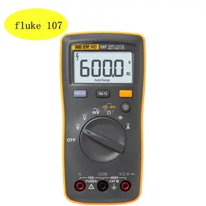 Fluke107手のひらサイズのcatiiiデジタルマルチメーターFluke107AC/DC電流ハンドヘルドデジタルマルチメーター