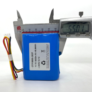 맞춤형 리튬 이온 배터리 팩 18650-3S2P 11.1V 4400mAh 5000mAh 6000mah 8000mAh 리튬 이온 배터리 팩 (BMS 포함) - Product Image 3